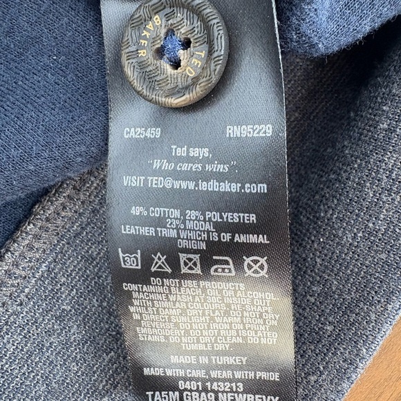 Ted Baker London Quarter-zip Pullover Sweater - Picture 8 of 9